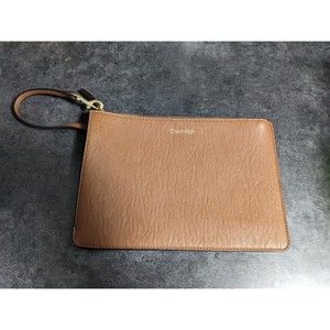 Calvin Klein Leather Wristlet